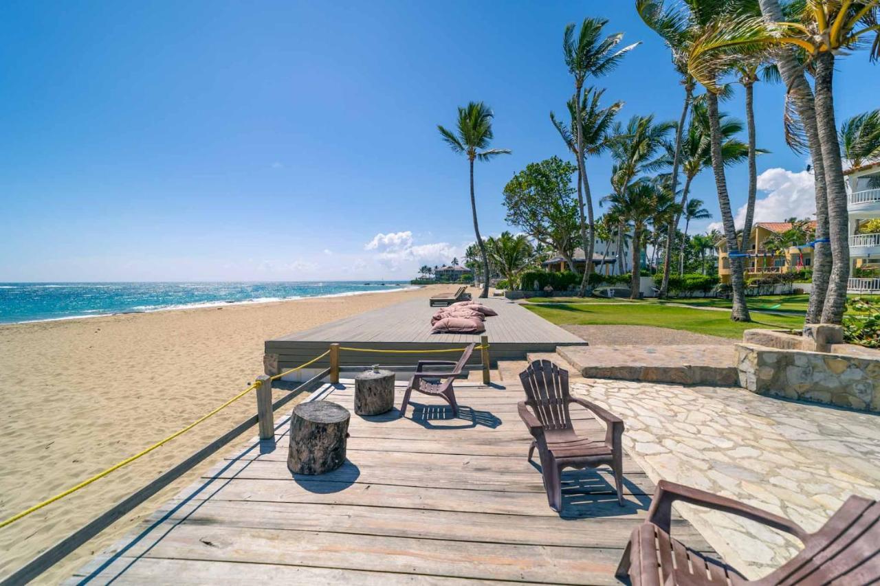 Kite Beach Oceanfront 1St Row Two Bedrooms And Patio Cabarete Exteriér fotografie